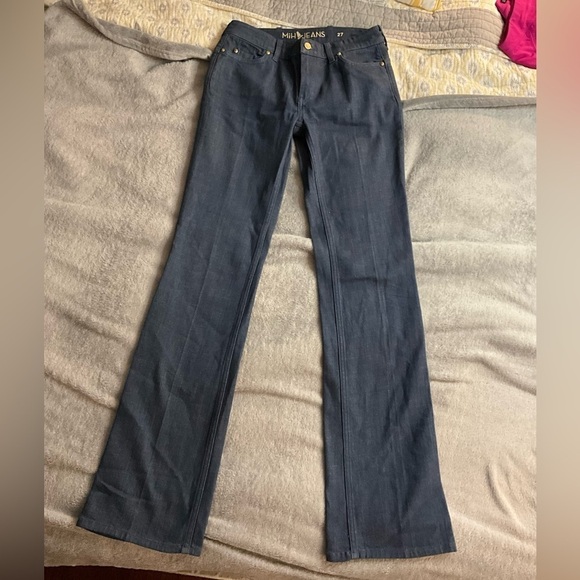 MiH Jeans Anthropologie SIze 27 The London Jean, Mid Rise Subtle Bootcut - Picture 2 of 7